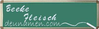 Beeke Fleisch Visitenkarte